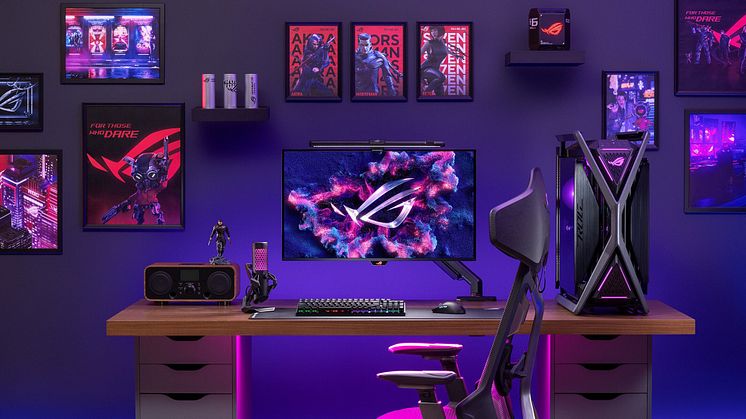 ASUS and Republic of Gamers Unveil Innovative Monitor Lineup at CES 2024