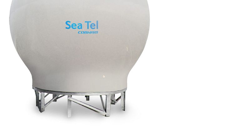 Cobham SATCOM’s Sea Tel 9711 Triband maritime antenna system unveiled at Satellite 2018