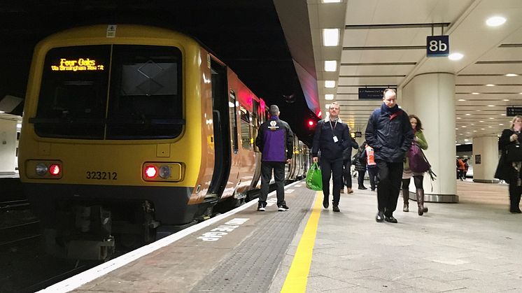 West Midlands Railway: Changes for passengers during Birmingham New Street platform work