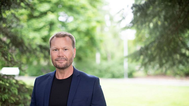 Magnus Johansson, avdelningschef för produktutveckling, produktionsteknik och projektledning i Umeå.