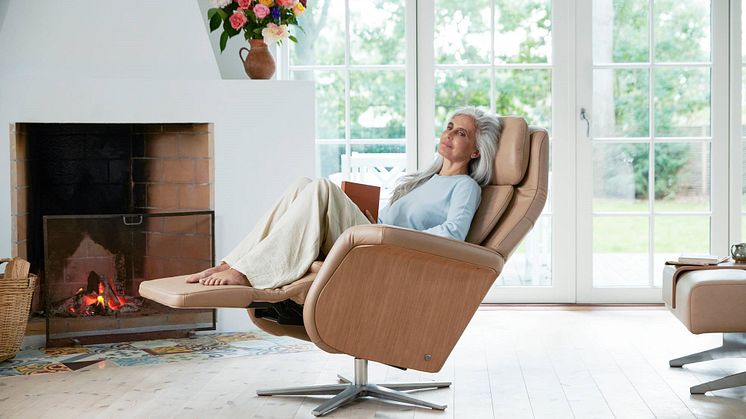 Stressless® lanserer stoler med velvære-funksjoner