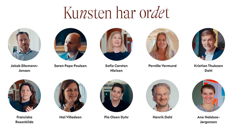 Et andet perspektiv i valgkampen: Ti danske toppolitikere sætter ord på kunsten