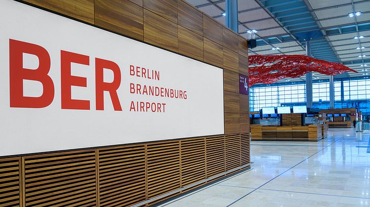 Inside New Airport Berlin Brandenburg BER
