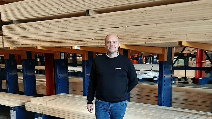 Butikschef Tommy Ravn har 25-års jubilæum i Bygma Kolding den 1. januar 2022