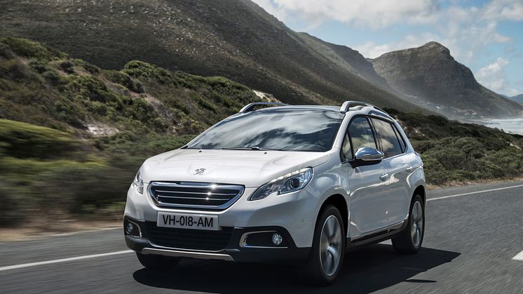 Sverigepremiär för Peugeot 2008 - kompakt, tuff och robust crossover