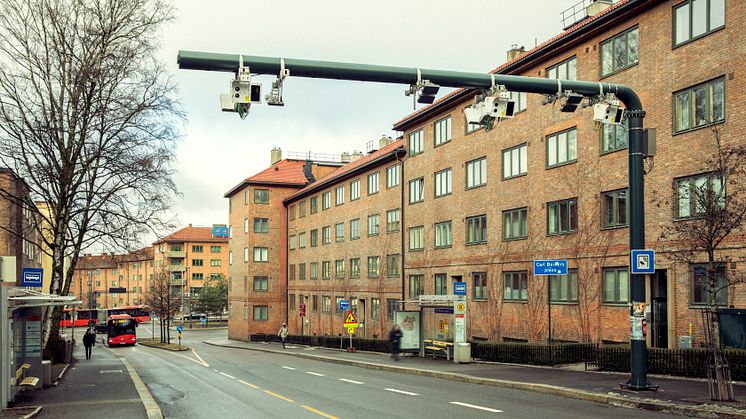 Trafikknedgang på veiene i Oslo