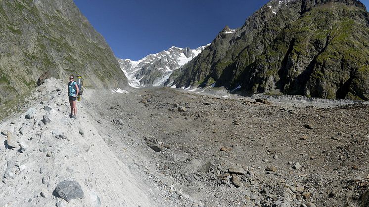 Northumbria glaciologist secures funding for European Alps research