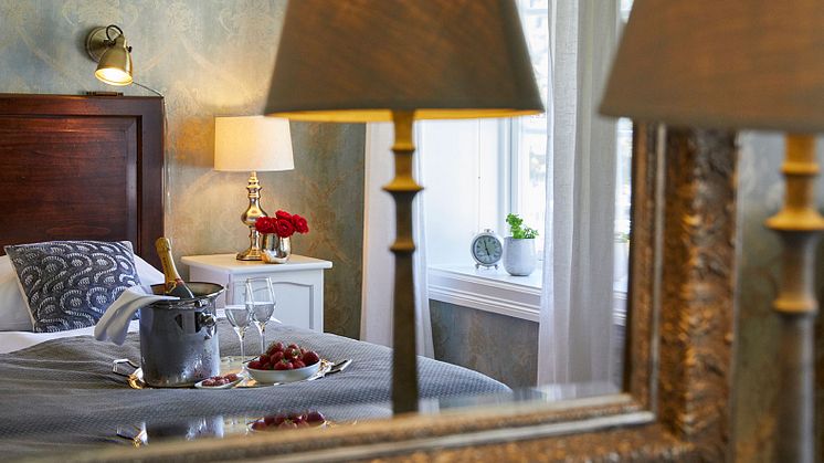 Fretheim Hotels historiske del er som skapt for en romantisk weekend