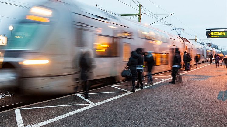 Försämrad punktlighet för tågen 2018 