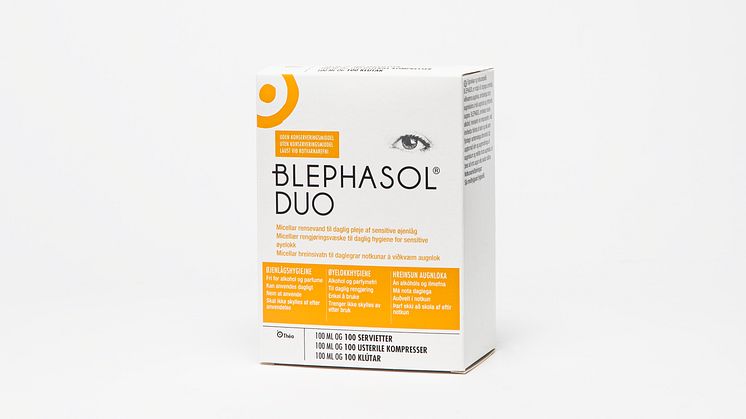 Blephasol Duo – micellær sminkefjerner for tørre øyne og sensitive øyelokk 
