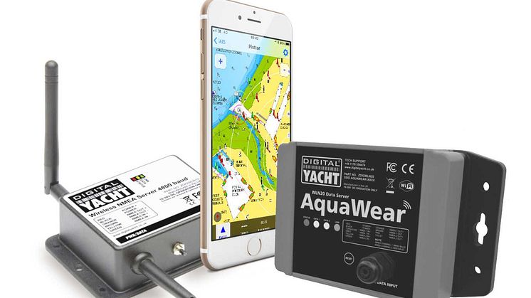 The WLN10 and WLN20 from Digital Yacht turn your iPhone or iPad into a full function, integrated navigation device