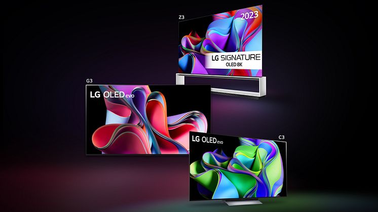 LG lanserar 2023 års OLED-TV och soundbars