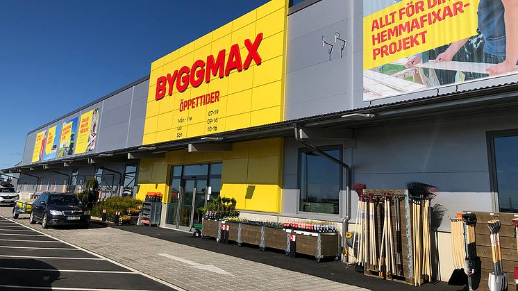Byggmax driver 170 anläggningar i Sverige, Norge och Finland