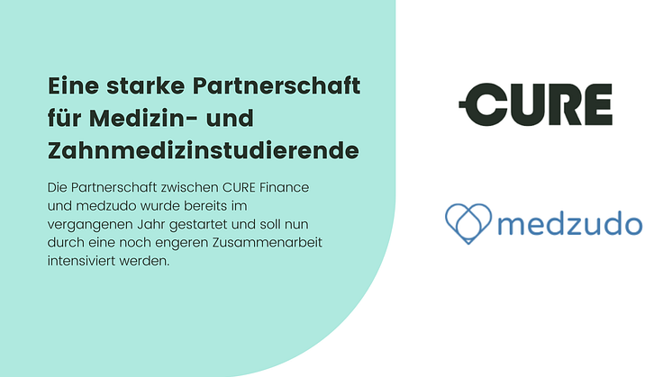 CURE Finance und medzudo: Eine starke Partnerschaft für Medizin- und Zahnmedizinstudierende