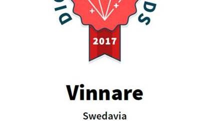Swedavia vann Digital PR Awards 2017 i sin grupp. Bild: Swedavia.