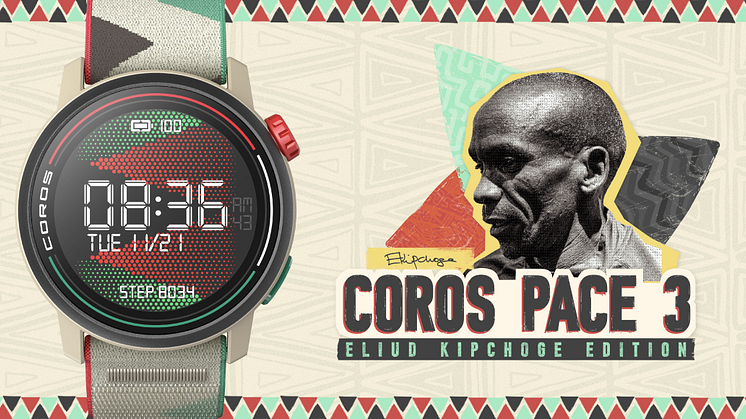 Introducing the COROS PACE 3 Eliud Kipchoge Edition: A Celebration of Excellence and Performance