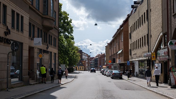 Bankgatan i centrala Lund är en av platserna som ingår i projektet.