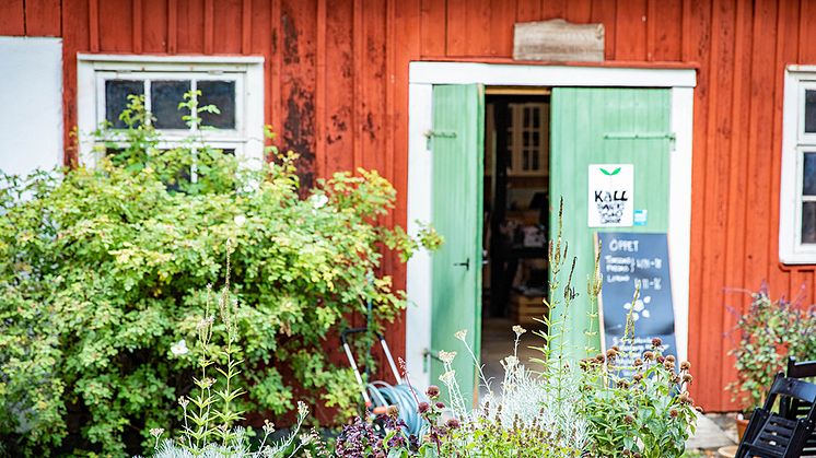 Under Falkenbergs Matdagar står dörren öppen hos gårdsbutiker, caféer och restauranger. Foto: Caroline Andersson