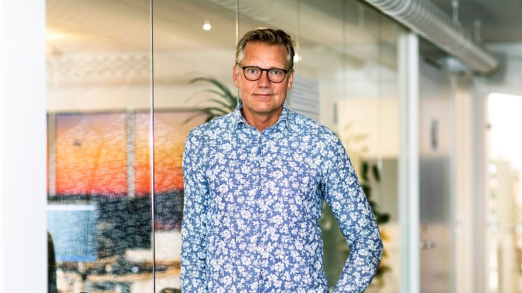 Andreas Lifvendahl, vd för Imint och en av årets pristagare. Foto: Adrian Beck