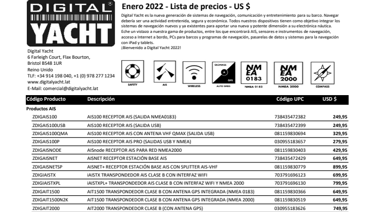 DIGITAL YACHT ENE 2022 LISTA DE PRECIOS USD$.pdf