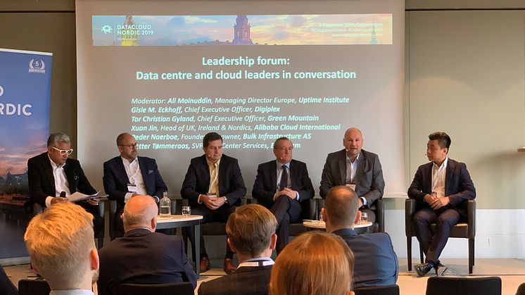 Leadership Panel at Datacloud Nordic 2019