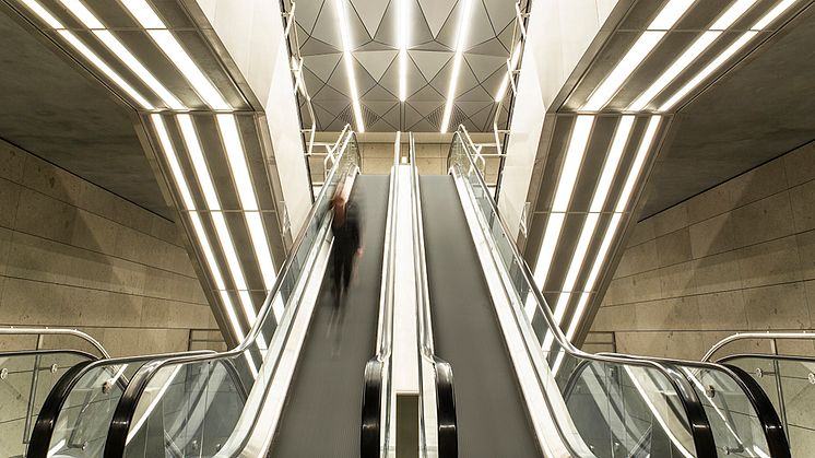 AI säkrar flödet i Köpenhamns nya tunnelbana Cityringen