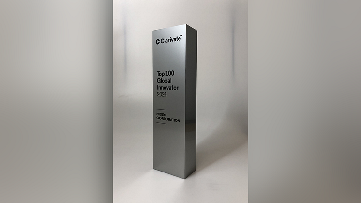 Nidec Receives “Clarivate Top 100 Global Innovator 2024” Award