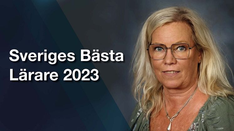 Marie Gustafsson är Sveriges Bästa Lärare 2023