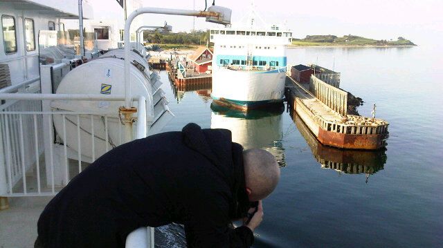 Filming automated mooring units in Denmark 