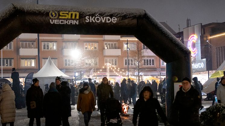 100 000 besök gjordes under SM-veckan vinter i Skövde. Foto: Tobias Andersson/upplevskovde.se 