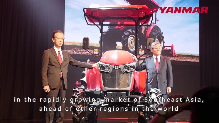 Unveiling of Yanmar YM Tractor