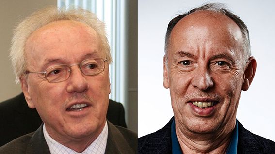HdWM-Präsident Prof. Dr. Michael Nagy (re.) und Franz Motzko, Initiator des PATENMODELLS in der Region Rhein-Neckar.