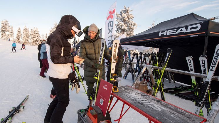 Til Ski Test Weekend kommer det nesten 30 ski- og brettleverandører.