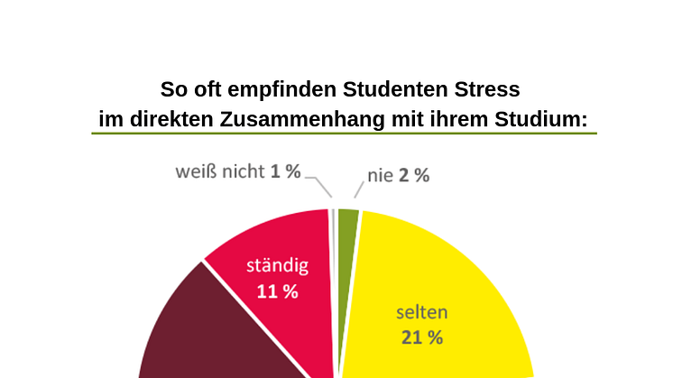 Stress ist eines der studentischen Hauptprobleme.