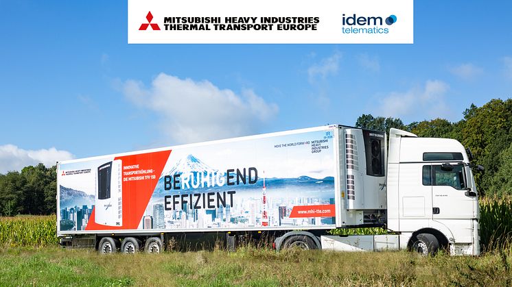 Joining forces for connected refrigerated transport: Mitsubishi Heavy Industries Thermal Transport Europe and idem telematics