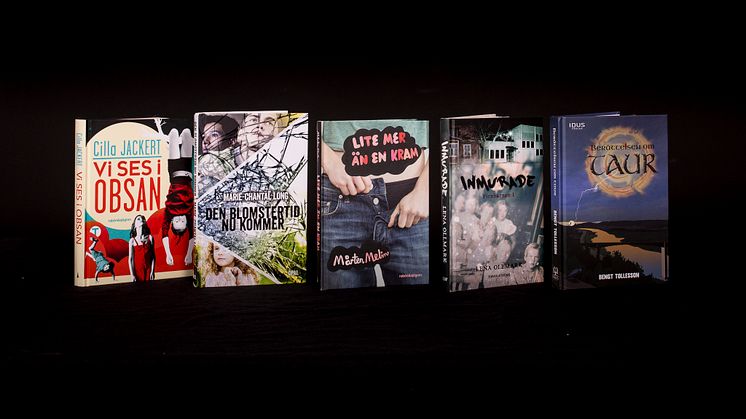Nominerade böcker till Barnens romanpris 2015