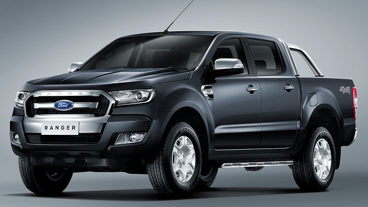 ​Ford viser ny Ranger Pickup med  tøft design, smart teknologi og lavere forbruk