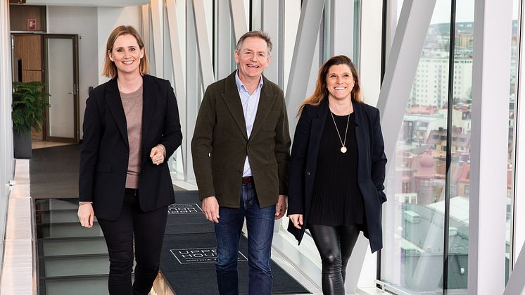 Linnea Bremborg, Jonas Ogvall och Elisabeth Bernstein är nya Account Managers till Congress & Events.