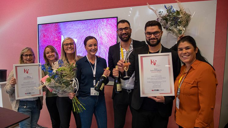Årets vinnare: Ekonomibyrån i Tranås och Saldo Redovisning från Stockholm