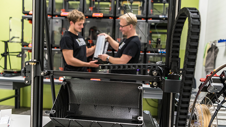 För andra året i rad ställer familjeföretaget från Värnamo ut på Elmia Subcontractor där de kommer visa upp möjligheterna som finns i att använda sig av lokalt producerad 3D-printning.