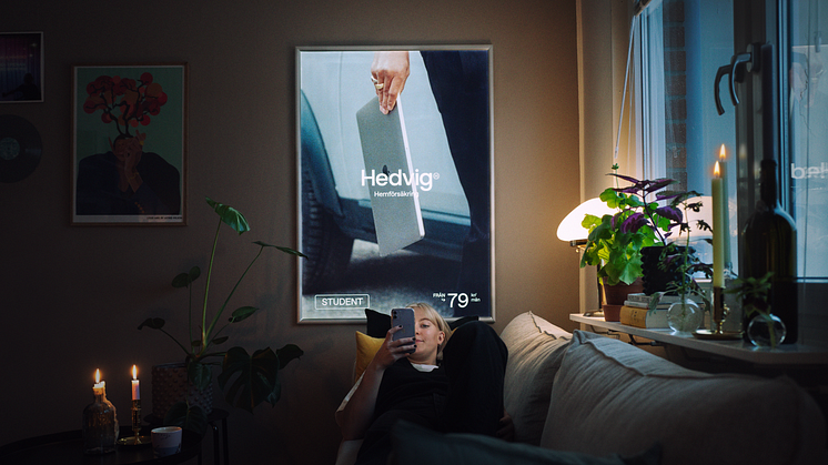 Billboards Inside of People’s Homes – Hedvig Introduces a New Advertising Format for the Pandemic Era