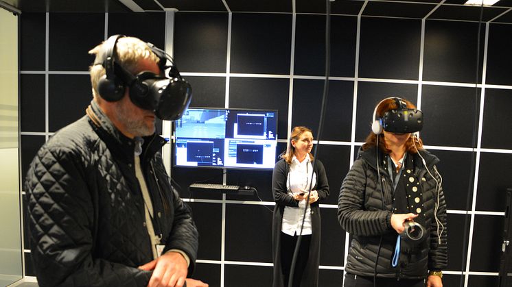 Deltagerne på Tafjord EnergiArena fikk være med på premieren av TAFJORDs første film tilpasset virtual reality. En heftig opplevelse!