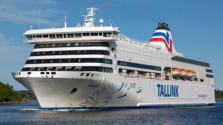 Tallink Silja Line återgår till dagliga avgångar mellan Stockholm och Tallinn under sommarsäsongen 2024