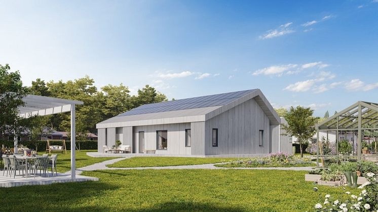 Smart Solar Roof pryder taket på Villazero - Årets anläggning i Solenergipriset