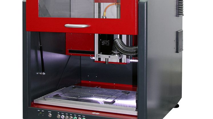 Nu kommer Isel Germanys kompakta "ready to use" CNC-maskin ICV4030-C med en mycket bättre huv-design. 