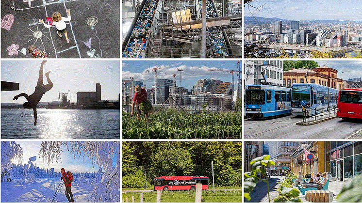 Oslo vant konkurransen mot 13 andre europeisk byer fordi Oslo kan vise til noen av de beste resultatene og løsningene for en mer klima- og miljøvennlig by. Søkerbyene konkurrerte i 12 kategorier. Foto: Oslo kommune