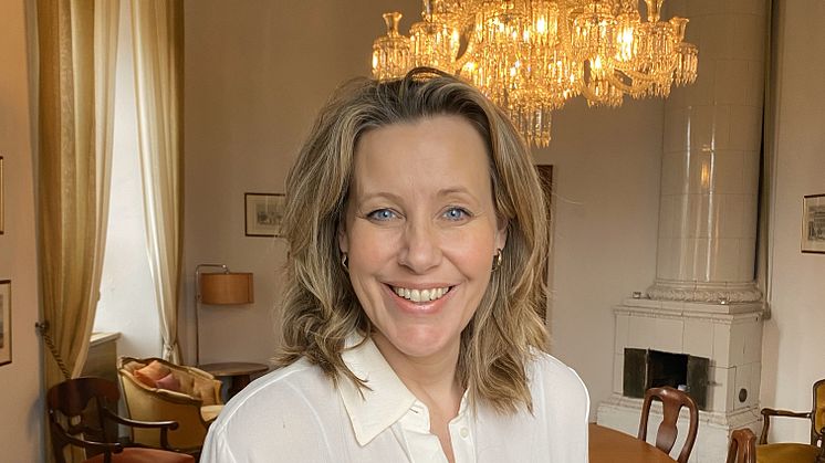 Maria Carboni destinationsdirektör för Ulfsunda Slott och Åkeshofs Slott