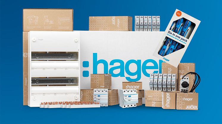 Lådan är fylld med Hagers populäraste produkter och en uppsättning med sex mejslar.