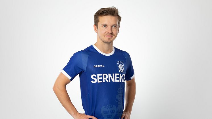 Den unika IFK-blåa försäsongströjan.