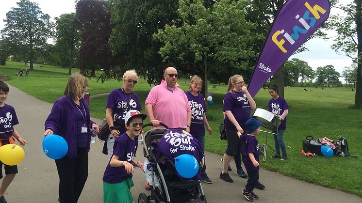 ‘Daddy and Maddy’ Stepped out for Action on Stroke Month